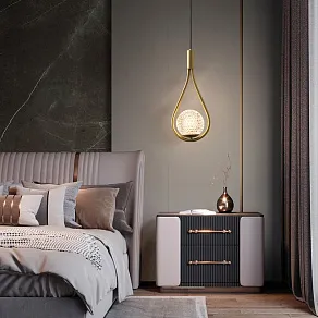 Подвесной светильник Imperiumloft HOOP DROP LUX hoop-drop-lux01