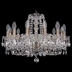 Подвесная люстра Bohemia Ivele Crystal 1402 1402/12/195/Pa