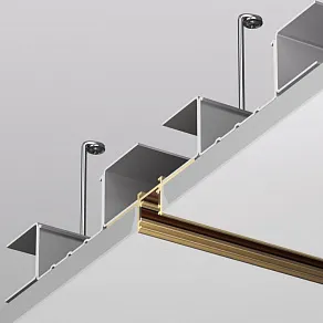 Трек встраиваемый Denkirs SHINE HIDE TR5702-SB