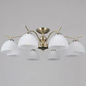 Люстра на штанге ILLUMICO  IL0896-8CSQ-26 AB ELITE