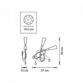 Бра Lightstar Aereo 711631