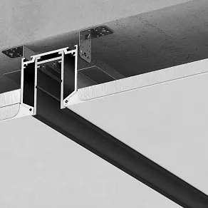 Трек встраиваемый Luminotti SLIMLINE L.298.2M.BK