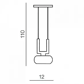 Подвесной светильник Azzardo Rubic 1 AZ0490