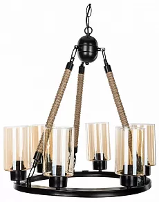 Подвесная люстра TopLight Ada TL1634R-06BK