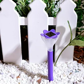 Наземный низкий светильник Uniel USL-C-417 USL-C-417/PT305 Purple crocus