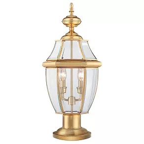 Наземный низкий светильник Quoizel Newbury QZ/NEWBURY3/L