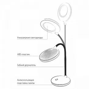 Настольная лампа офисная Elektrostandard Sweep a038566