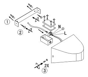 Накладной светильник Globo Clash 32421
