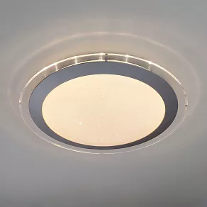 Накладной светильник Eurosvet Fusion 40002/1 LED матовое серебро