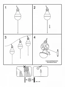 Подвесной светильник Globo Solar 33976-30