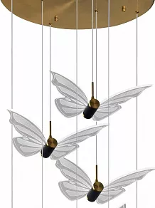 Подвесной светильник Natali Kovaltseva Led Lamps LED LAMPS 81364 GOLD