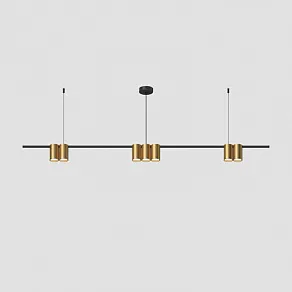 Подвесной светильник Denkirs Orbit DK4063-BK+SG