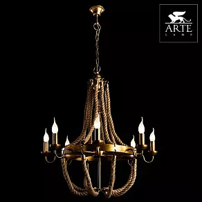 Подвесная люстра Arte Lamp Amaca A8957LM-8BZ