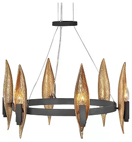 Подвесная люстра Hinkley Willow QN-WILLOW6-CBK