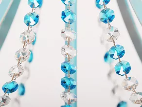 Подвесная люстра Manne L.6301 L.6301-5 DARK BLUE