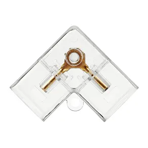 Соединитель угловой L-образный для модульных светильников Wolta  WTB-WBT-L-01