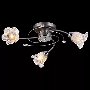 Потолочная люстра Natali Kovaltseva 11449 11449/3C NICKEL, CHROME