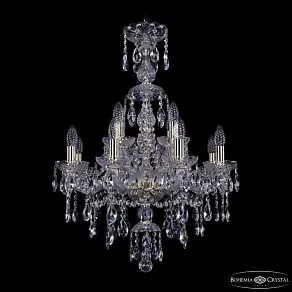 Подвесная люстра Bohemia Ivele Crystal 1415 1415/8+4/200/XL-76 G