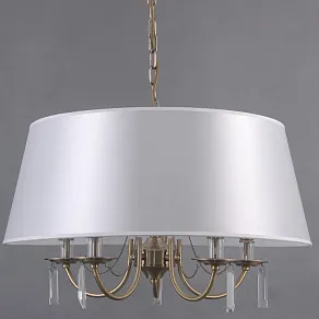 Подвесная люстра ILLUMICO  IL6649-5PSQ-26 AB ELITE