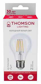 Лампа светодиодная Thomson Filament A60 E27 9Вт 6500K TH-B2331