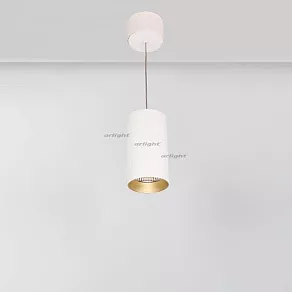 Подвесной светильник Arlight SP-POLO-HANG-R85-15W White5000 (WH-GD, 40 deg) 027427