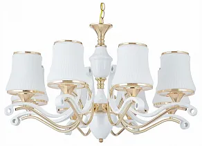 Подвесная люстра Arte Milano Florentia-3987 303987/8 Wh/Gd