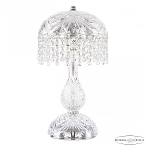 Настольная лампа декоративная Bohemia Ivele Crystal 1478 14781L1/22 Ni R