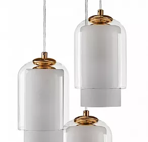 Подвесной светильник 33 идеи PND105 PND105.03.16FG3.001.WH-M16WT