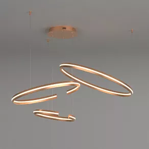 Подвесной светильник Eurosvet Gap 90280/3 золото Smart