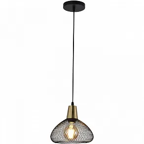 Подвесной светильник Reluce 03204 03204-3.9-01 BK+COPPER