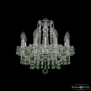 Подвесная люстра Bohemia Ivele Crystal 1410 1410/8/141 Ni V5001