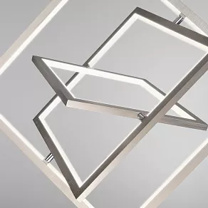 Подвесной светильник Eurosvet Maya 90224/3 матовое серебро