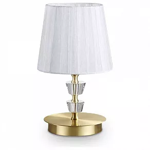Настольная лампа декоративная Ideal Lux Pegaso PEGASO TL1 SMALL OTTONE SATINATO
