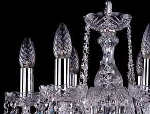 Подвесная люстра Bohemia Ivele Crystal 1402 1402/6/141/Ni