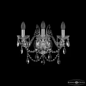 Бра Bohemia Ivele Crystal 1411 1411B/3/160 Ni