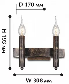 Бра Favourite Fortezza 1144-2W