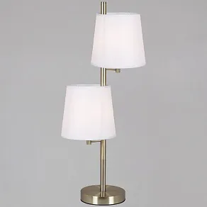 Настольная лампа декоративная ILLUMICO  IL0803-2TSQ-26 AB DS
