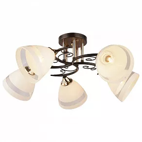 Потолочная люстра Imex 3202 MD.3202-5-S BK+FGD