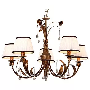 Подвесная люстра Arte Lamp Borgia A8100LM-5GA