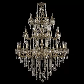 Подвесная люстра Bohemia Ivele Crystal 7201 72401/16+8+8/360/3D B GB FA4M