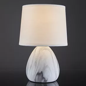 Настольная лампа декоративная Escada Marble 10163/L White
