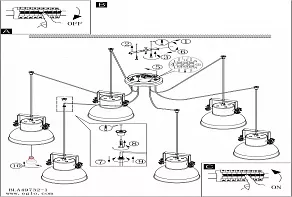 Подвесной светильник Eglo ПРОМО Barnstaple 49732