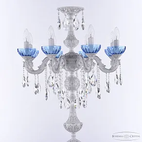 Торшер Bohemia Ivele Crystal AL7901 AL79101T/8/175 B WMN P Aquamarine/M-1H