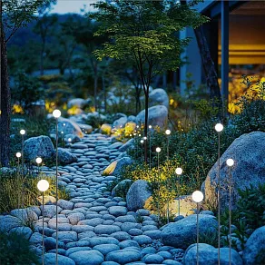 Наземный низкий светильник Odeon Light NOTTE 7123/1GLB