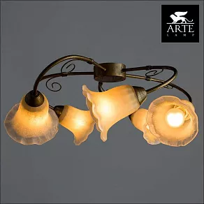 Потолочная люстра Arte Lamp Mormorio A9361PL-5BR