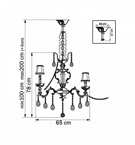 Подвесная люстра Lightstar Argento 712084