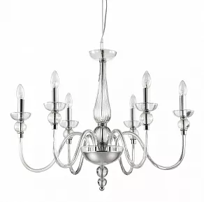 Подвесная люстра Ideal Lux Doge DOGE SP6 TRASPARENTE