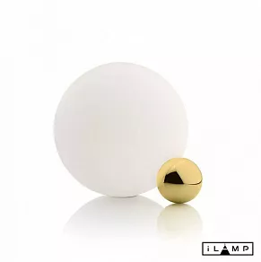 Настольная лампа декоративная iLamp Mono 10240T/1-D250 WH-GL