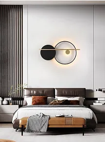 Накладной светильник Inodesign Round Round Black 44.4680