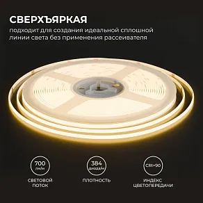 Лента светодиодная Apeyron Electrics  00-378